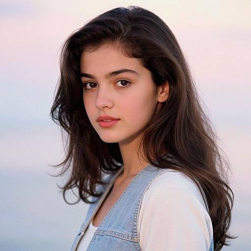 Youthful Elegance in 90s Vintage Style