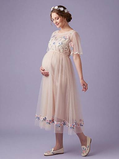 Dreamy Ethereal Fairy Maternity Portrait