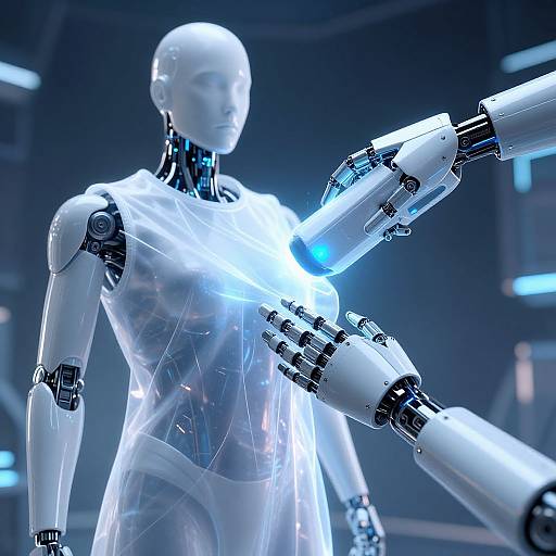 Futuristic AI Clothing Remover Concept