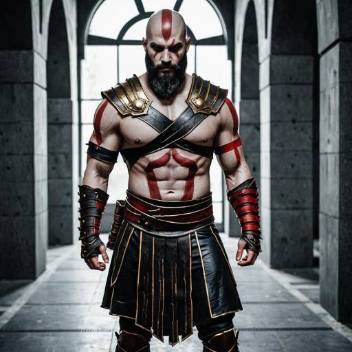 Epic Kratos Cosplay Costume Concept