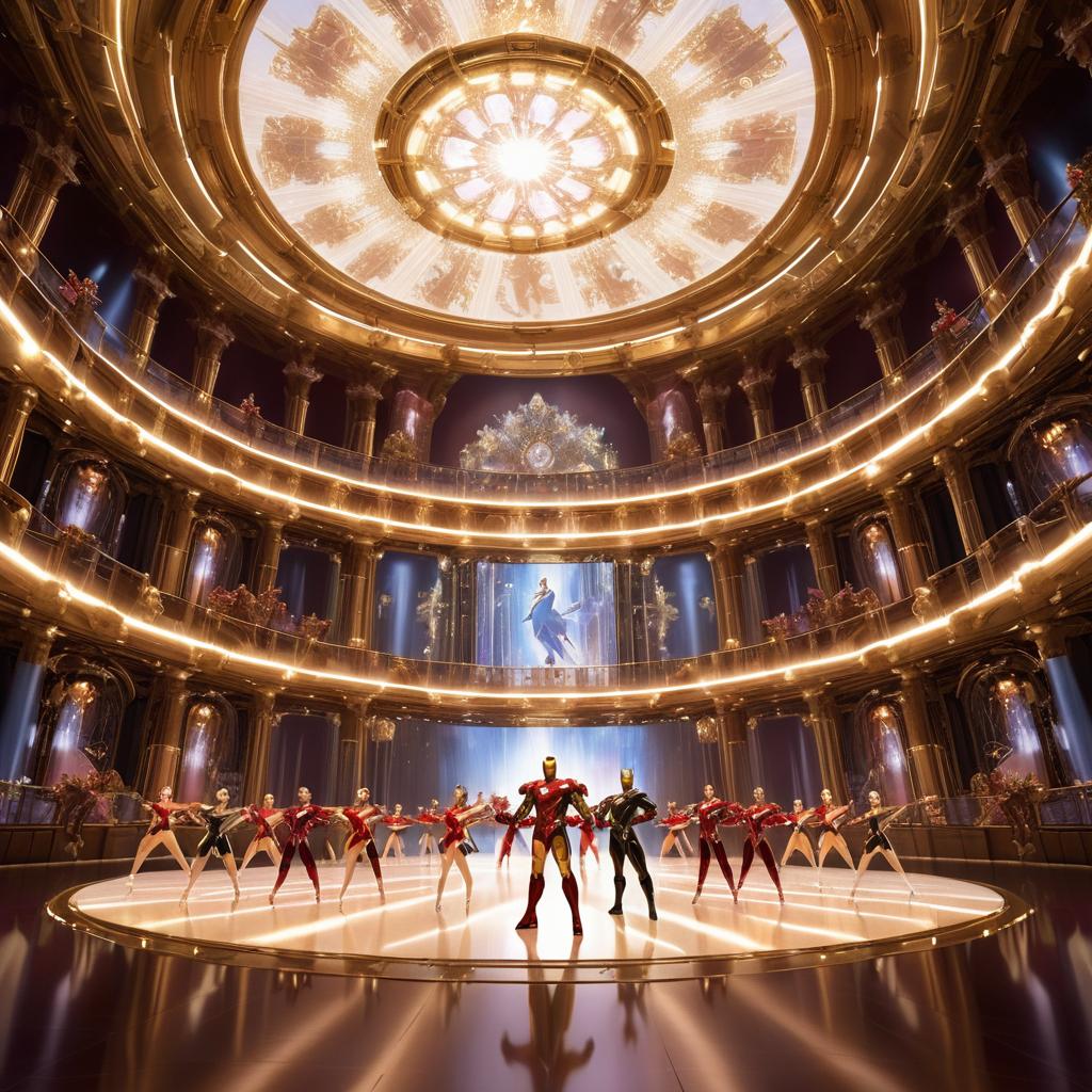 Epic Ballet Performance with Vanilla Iron Man