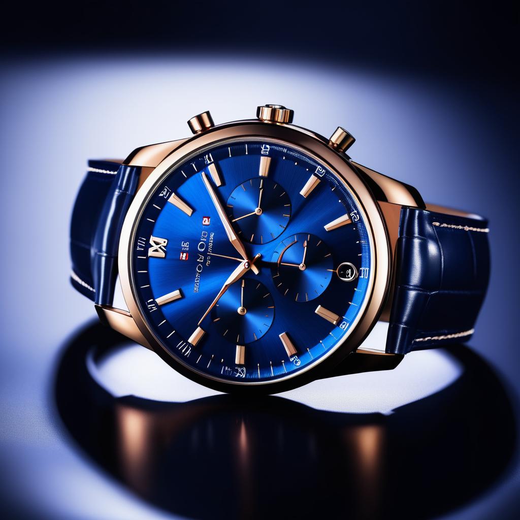 Stylish Men's Wristwatch Photography for Banner