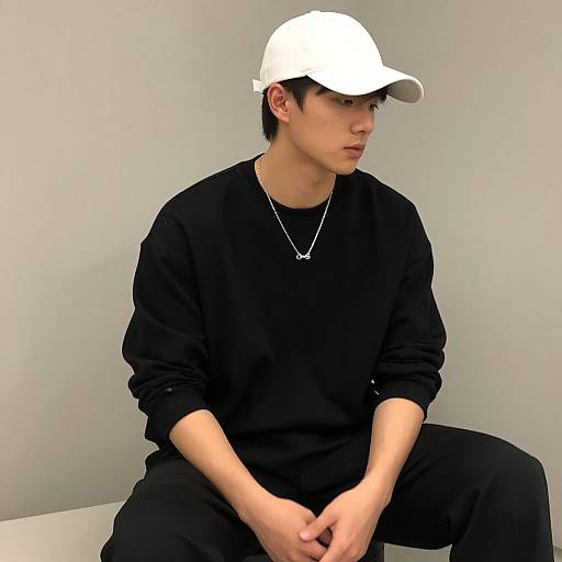 Realistic Casual Stylish Male Portrait