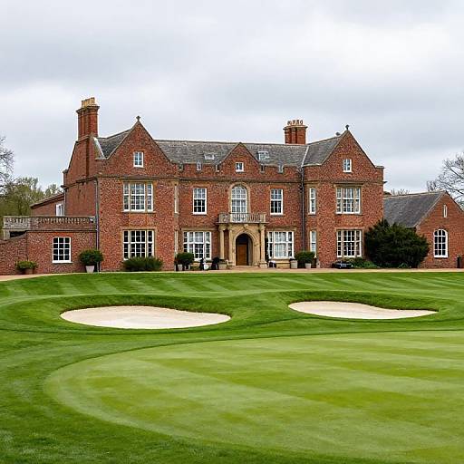 Luxurious Brick Mansion Overlooking Golf Course