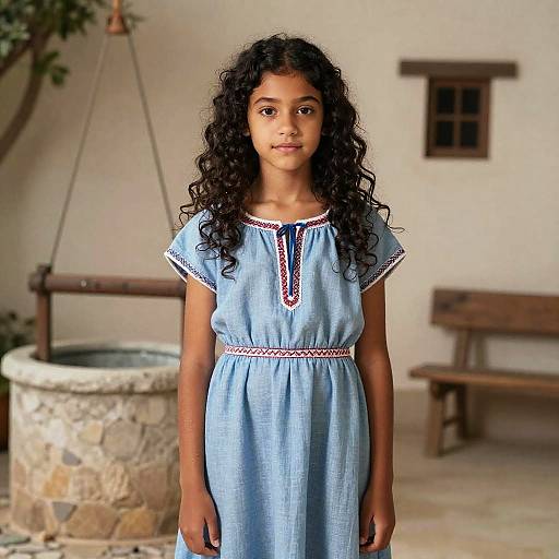 Youthful Greek Waterbearer Girl