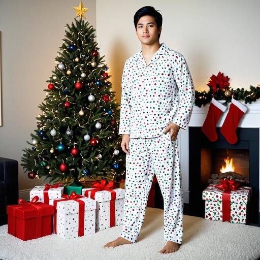 Cozy Christmas Pajama Pants Outfit