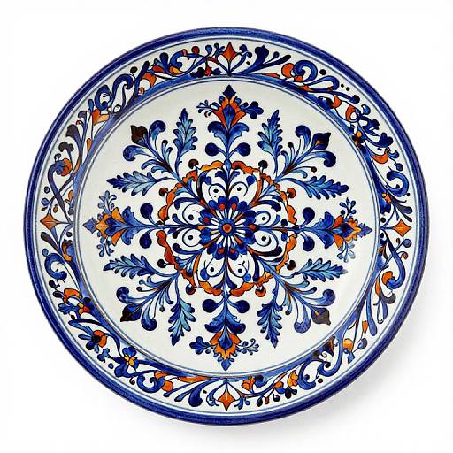 Traditional Turkish Iznik Trivet Design