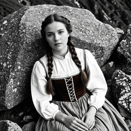 19th Century Alpine Dress Style