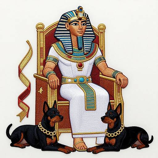 Paul Walker as Egyptian Pharaoh