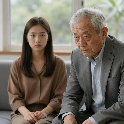 Intense Conversation Between Generations