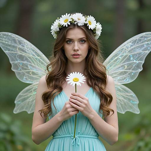 Fairy Woman in Forest