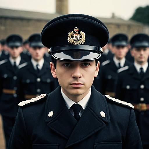 Realistic British Guard Costume Portrait