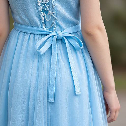 Frozen Princess in Blue Dress