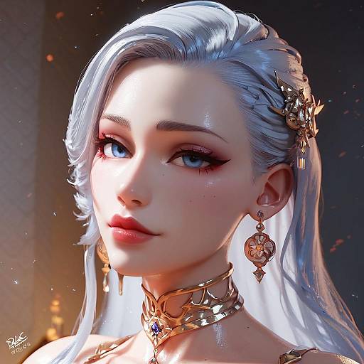 Wise Man Carving Glowing Celtic Runes