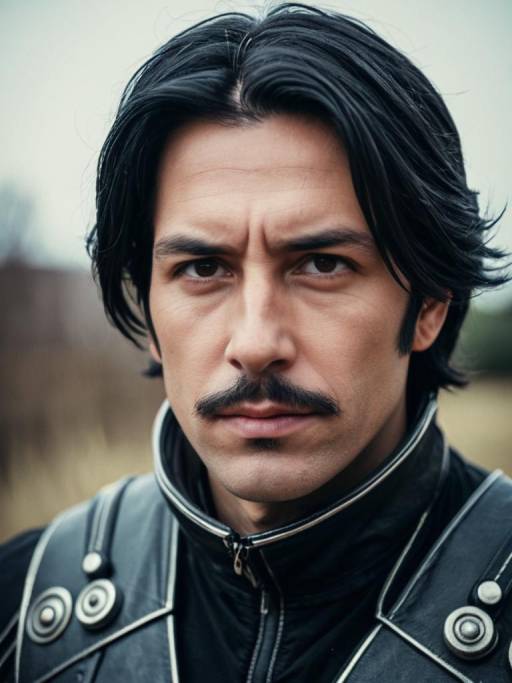 Male Cosplay Headshot with Face Swap