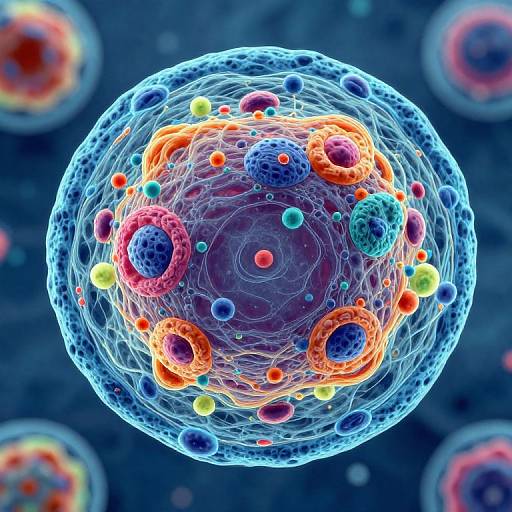 AI Enhanced Fluorescent Cellular Art