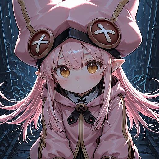 Illustration of Habetrot (fate), fate (series) in the style of Seiran (mousouchiku)