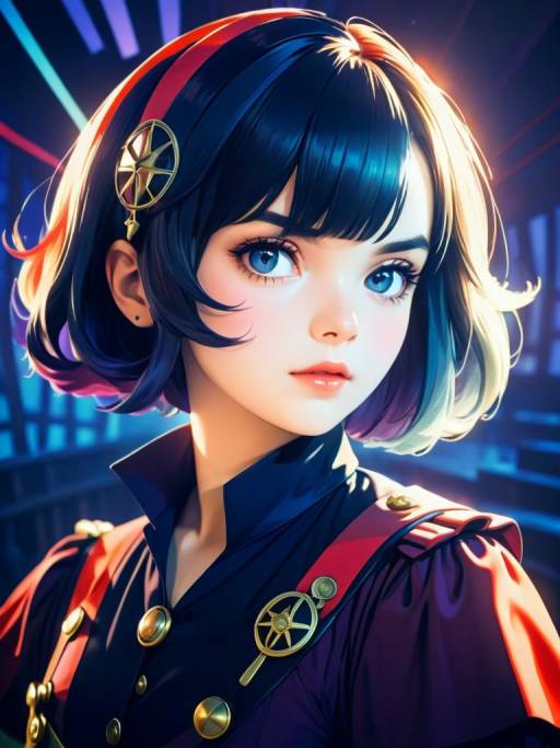 Elegant Pirate Captain Portrait in 1920s Style