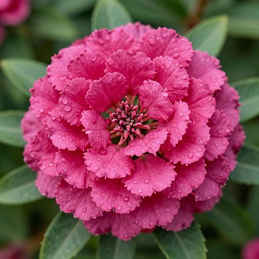 Ultra Realistic Tamarix Ramosissima Close-Up