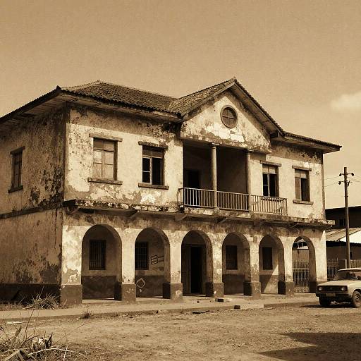 Apartheid-Era South African Township Scene
