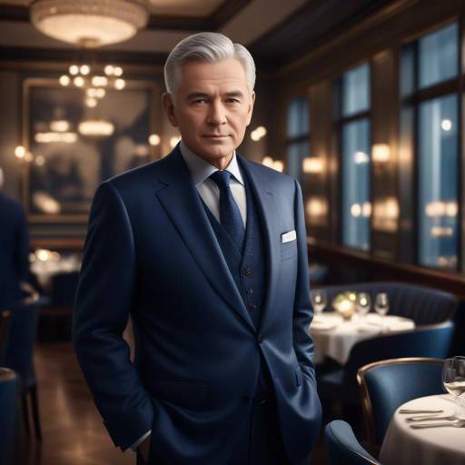 Elegance in an Upscale Restaurant Scene Elegance in an Upscale Restaurant Scene