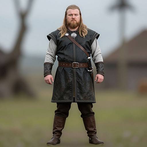 Plus Size Viking Man Portrait