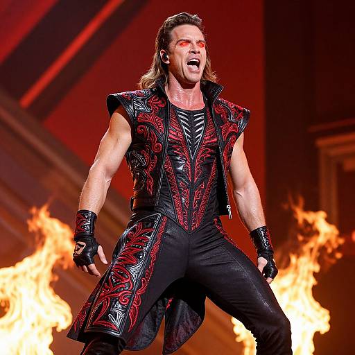 Photorealistic Avenged Sevenfold Performer