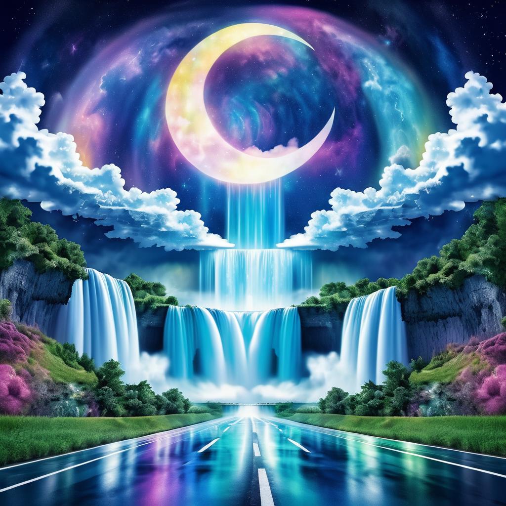 Mystical Road to Niagara Falls Artwork