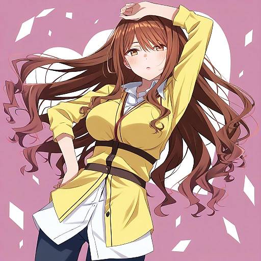 Illustration of Mugino shizuri, toaru majutsu no index in the style of Komori kuzuyu