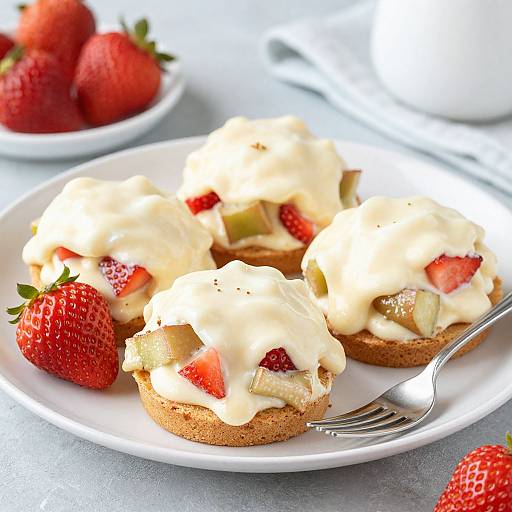 Strawberry Rhubarb Summer Dessert