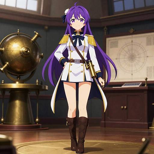 Pensive Admiral at Naval Observatory