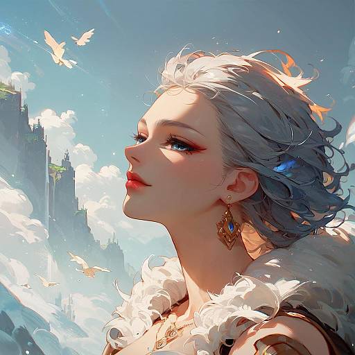 Front View Bioluminescent Lion Roar