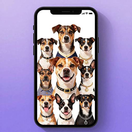 Stylish Dog-Human Hybrid Portraits