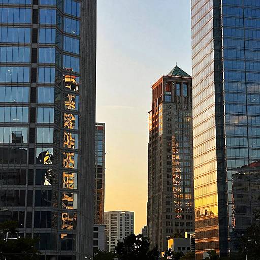 Golden Hour Urban Harmony Photography