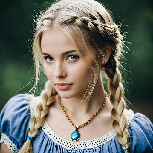 Enchanting Rapunzel with Elegant Braids