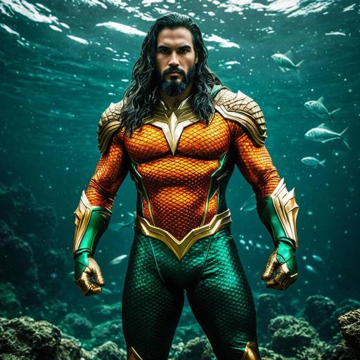 Realistic Aquaman Cosplay Costume Design