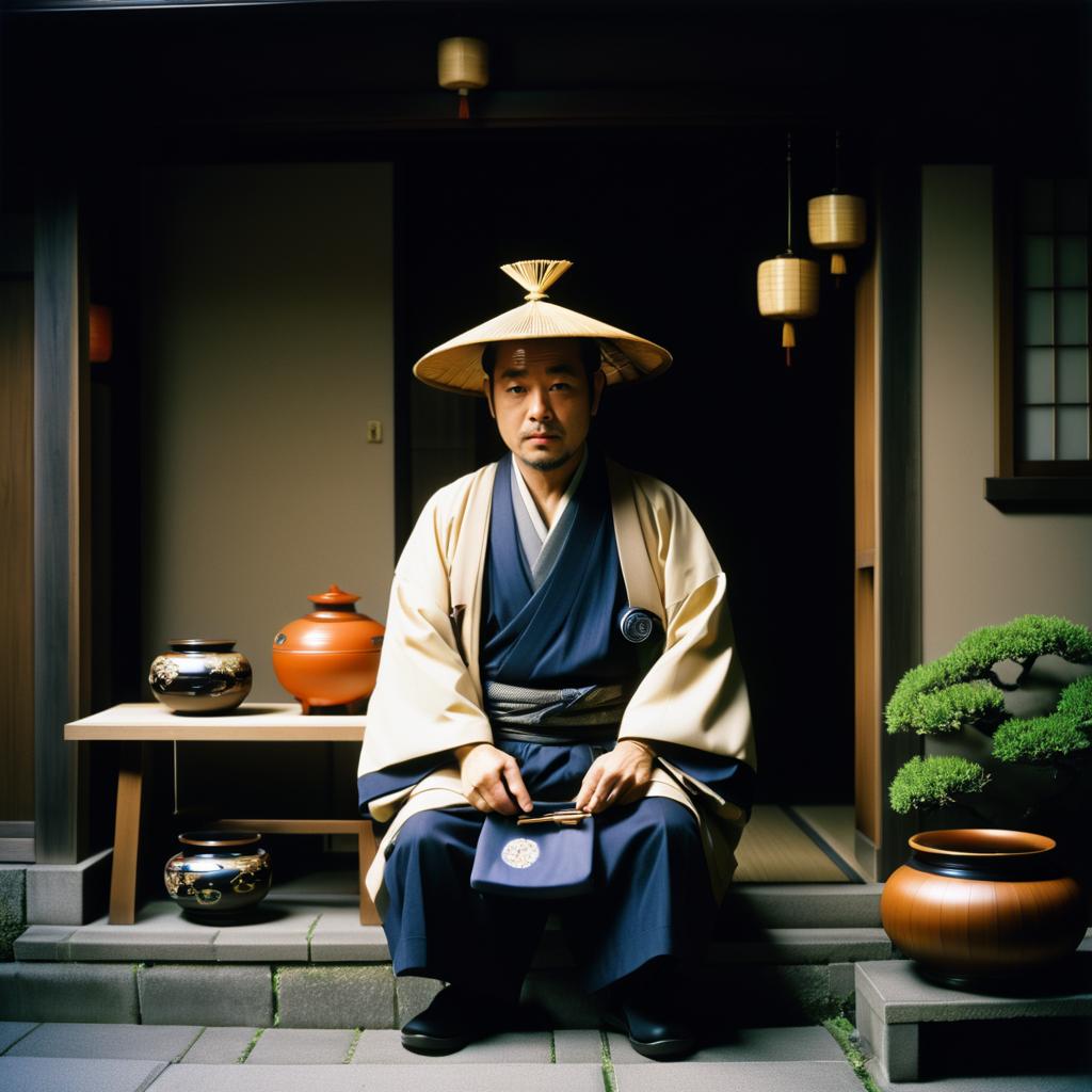 Documentary of a Kyoto Craftsman in Chiaroscuro