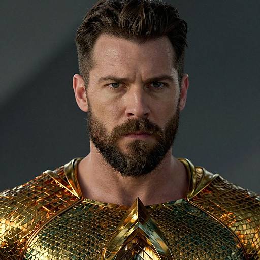 Aquaman Close-Up Portrait