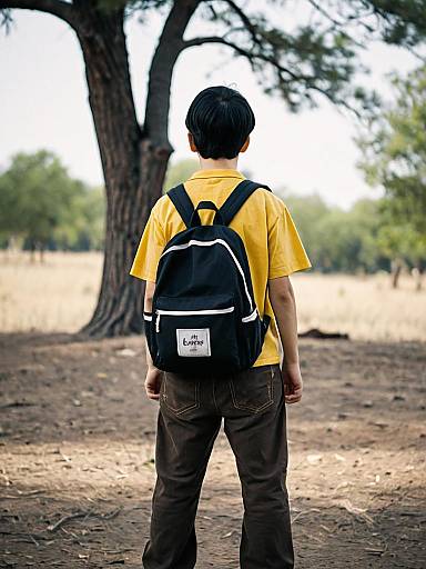 Boy in Charlie Brown Sheet Costume