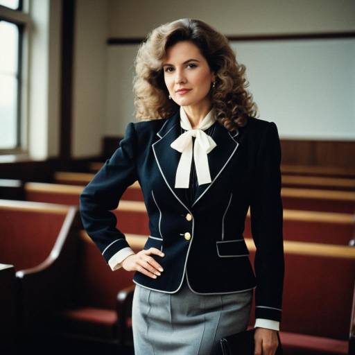 Elegant 1980s Fashion of Marta Outfit