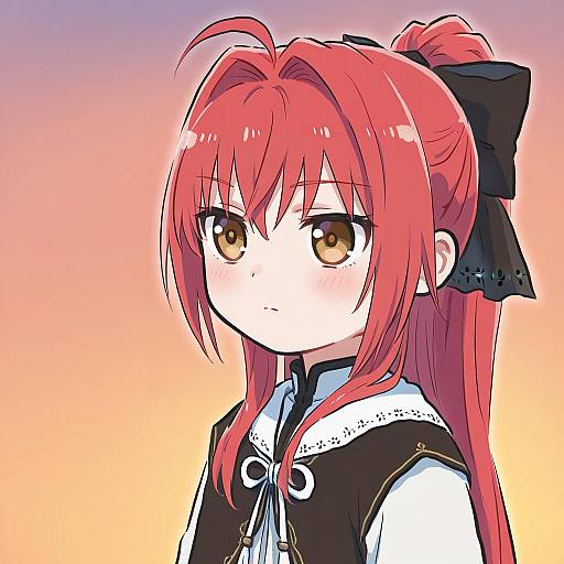 Illustration of Corticarte apa lagranges, shinkyoku soukai polyphonica in the style of Xinzoruo