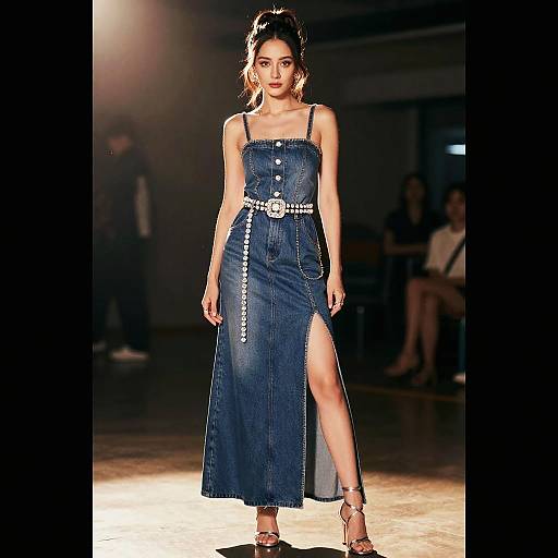 Denim and Diamonds Braided Crown Portrait