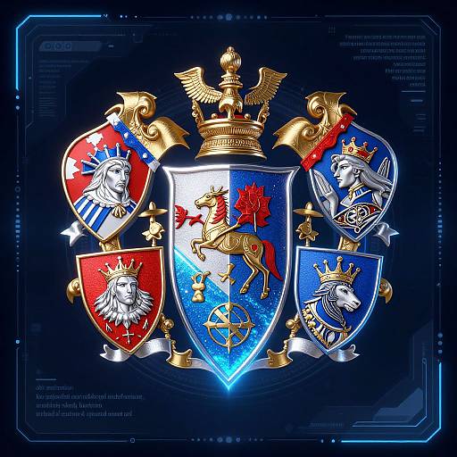 Futuristic Coat of Arms Generator