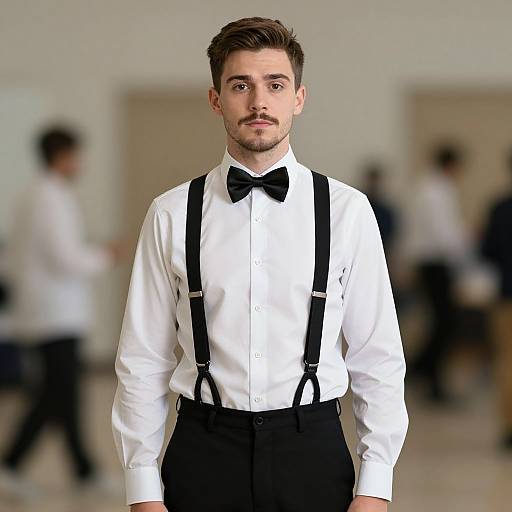 Stylish Butler Costume Portrait