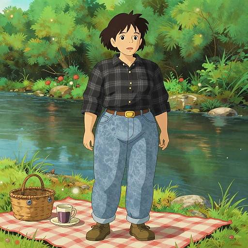 Curvy Grunge Woman by Riverside