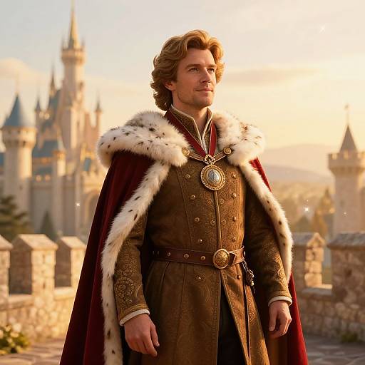 Majestic Fantasy Portrait of Sofia's Dad