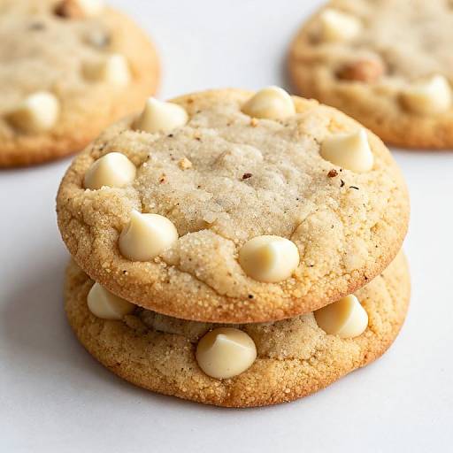 Sugar Free White Chocolate Chip Cookies
