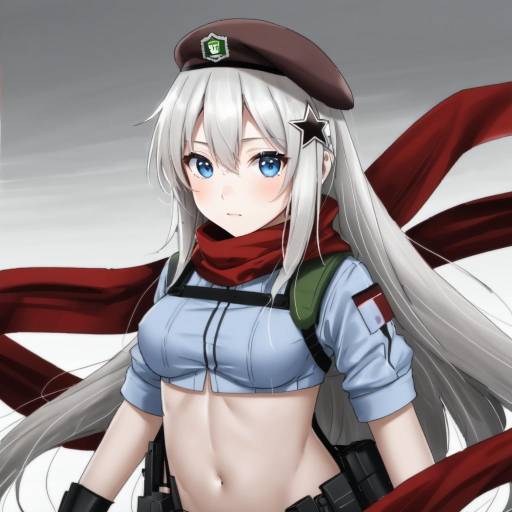 Illustration of 9a-91 (girls' frontline), girls' frontline in the style of Shengtian