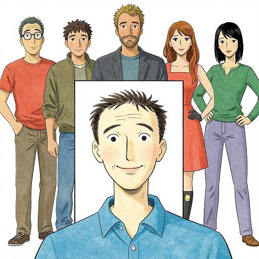 Portrait of Positive Visionary