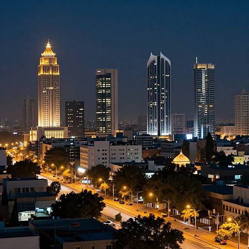 Islamabad Skyline at Night